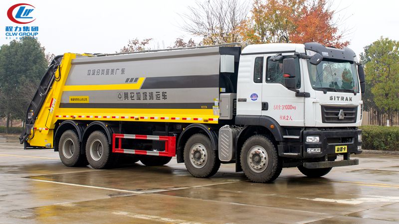 25方重汽垃圾清運壓縮車